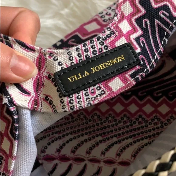 NEW ULLA JOHNSON MINI Pink LALI TOTE bag - Picture 8 of 15